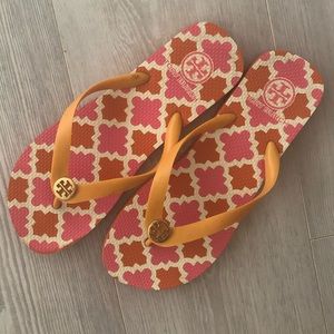 Authentic Tory Burch Rubber flip flops